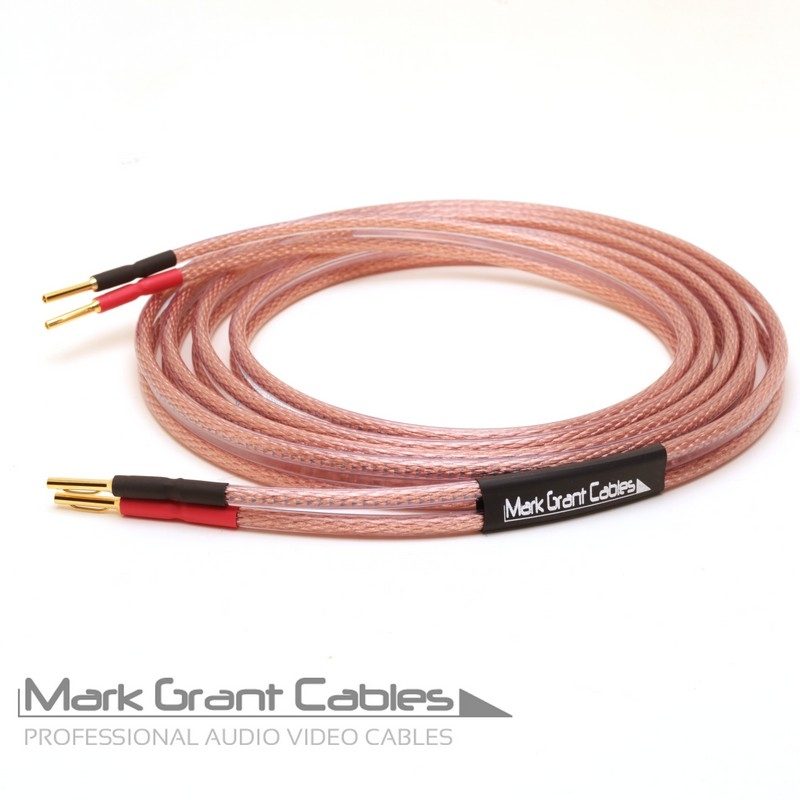 Van Damme 2 x 6mm Hi-Fi Speaker Cable UP-LCOFC - Terminated