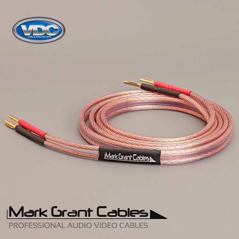 Van Damme 4mm Hi-Fi Speaker Cable UP-LCOFC - Terminated