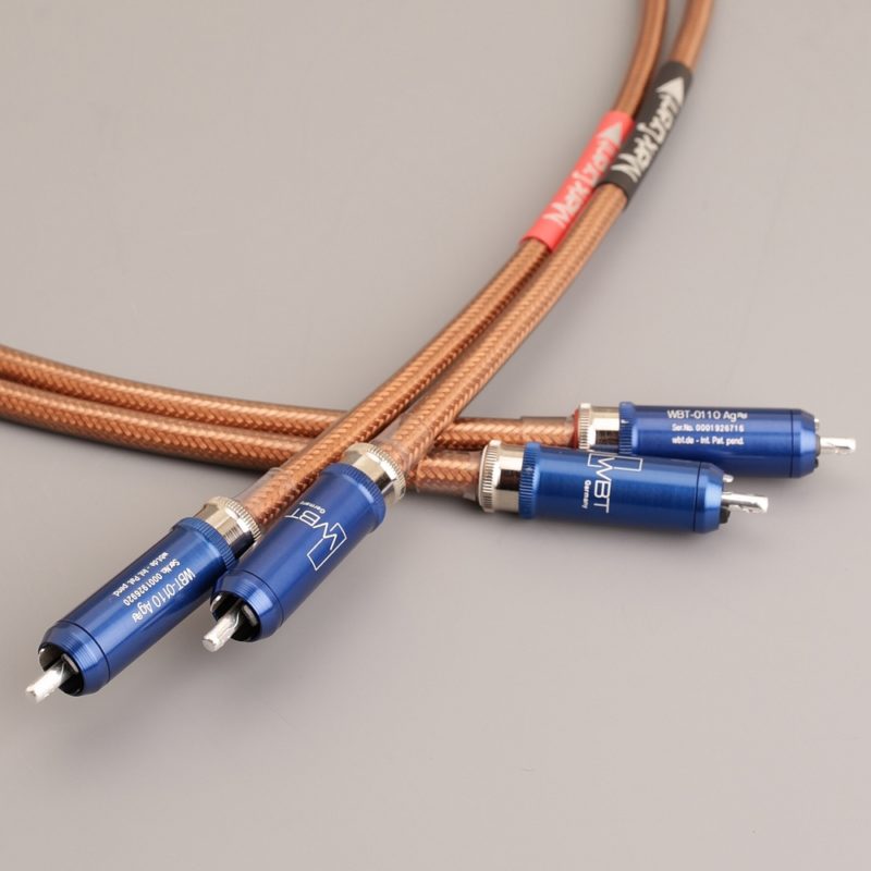 Mark Grant HDX1 WBT Edition - Pure Copper audio cables - Stereo pair