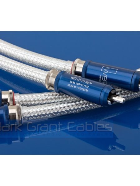 Oyaide FTVS-510 pure silver stereo cable fitted with WBT 0110 Ag