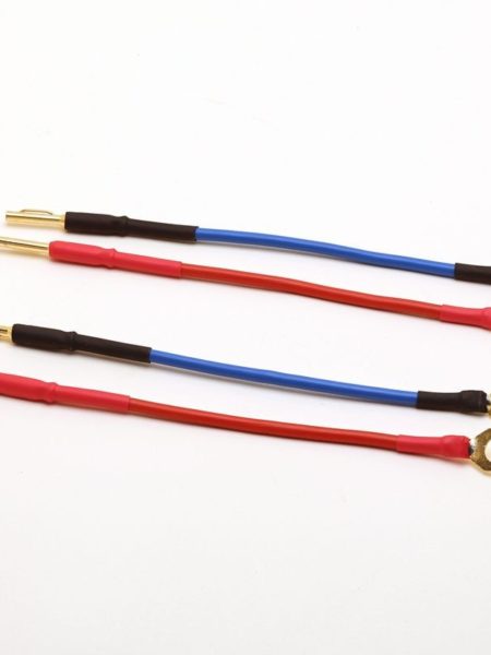 Jumper cables - 4mm Van Damme Spade to Banana